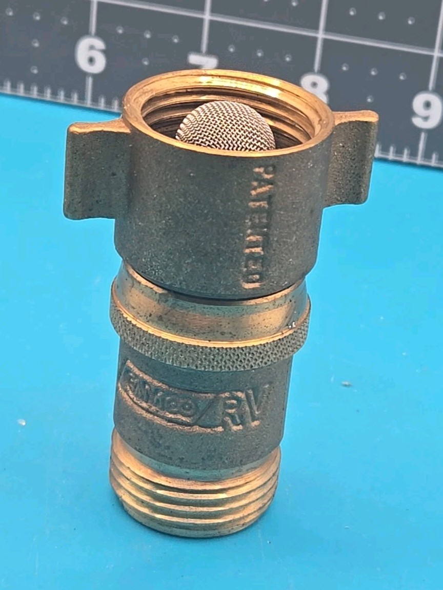 Camco 40055 RV Camper Motor Home Trailer Heavy Duty Brass Water Regulator