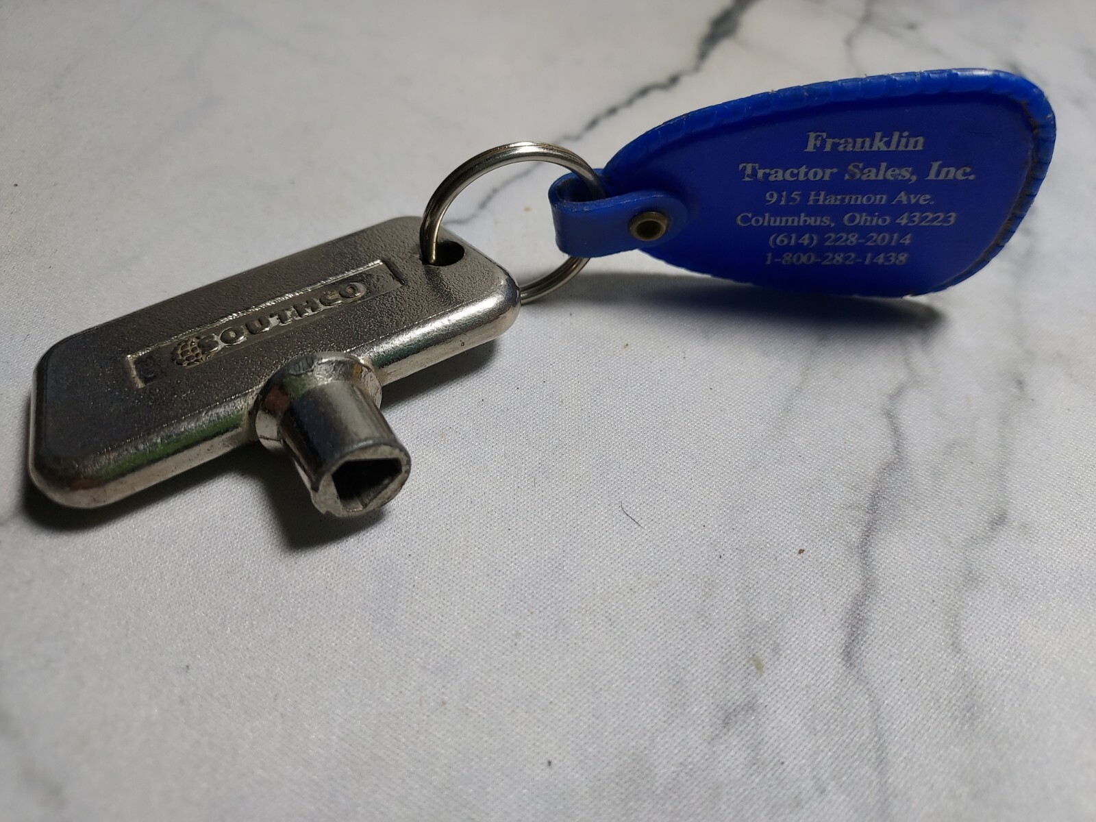 Southco 7mm Triangle Barrel Key RV Camper Motorhome Hood Door Lock