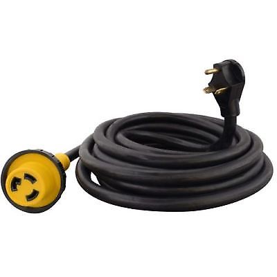 Valterra A10-3025EDBK Mighty Cord 30Amp RV Electrical Detachable Power Cord 25ft