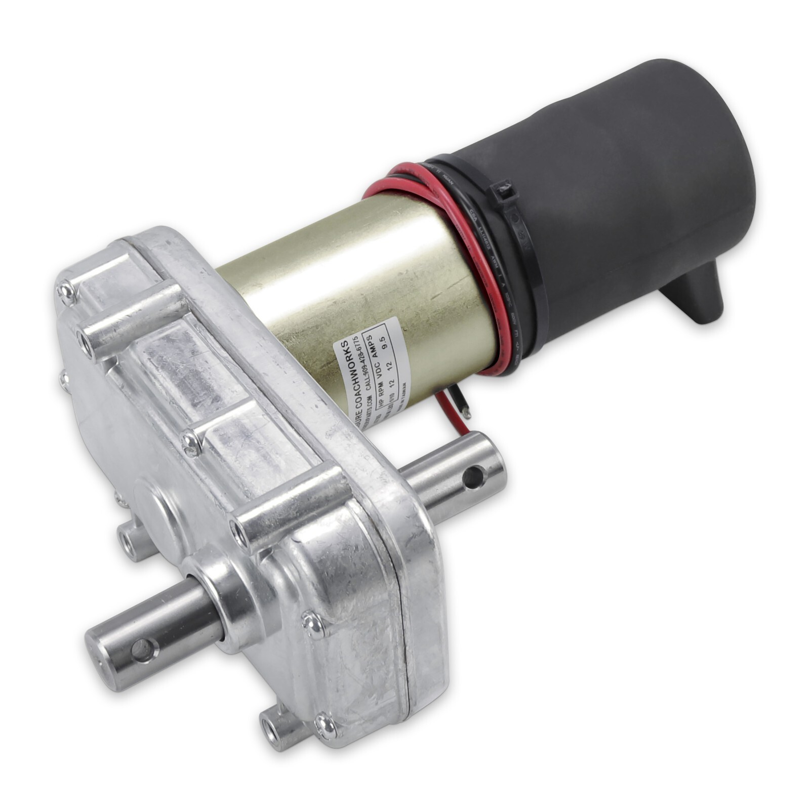 Power Gear 524327 RV Slide Out Motor – Maxi-Torque Dual Shaft without Pin