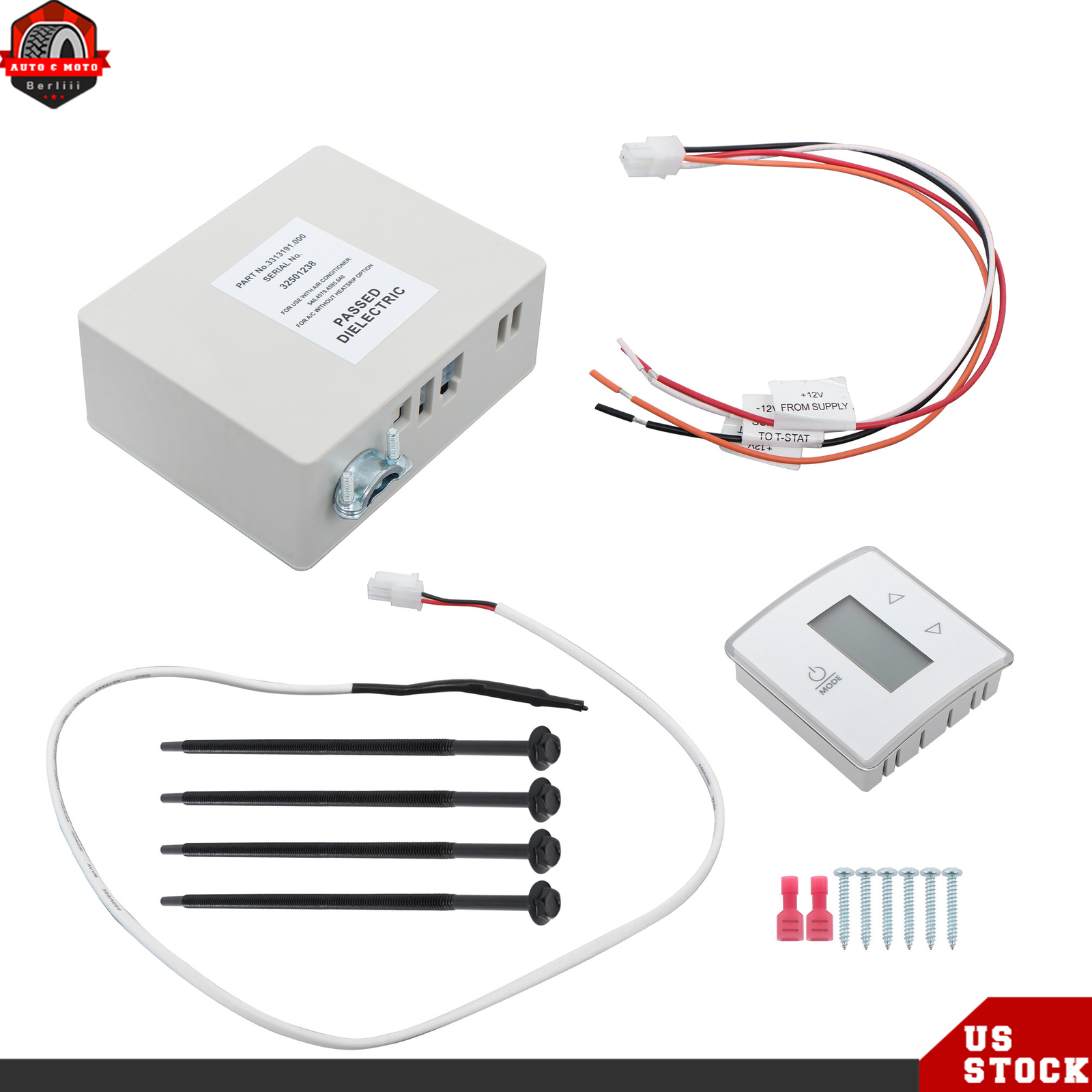 For RV Camper Or Trailer Single Zone CT Thermostat Control Board Kit 3316230.714