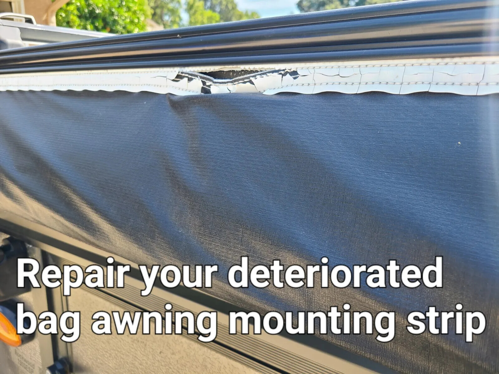 Popup Camper Replacement Bag Awning Mounting Strip