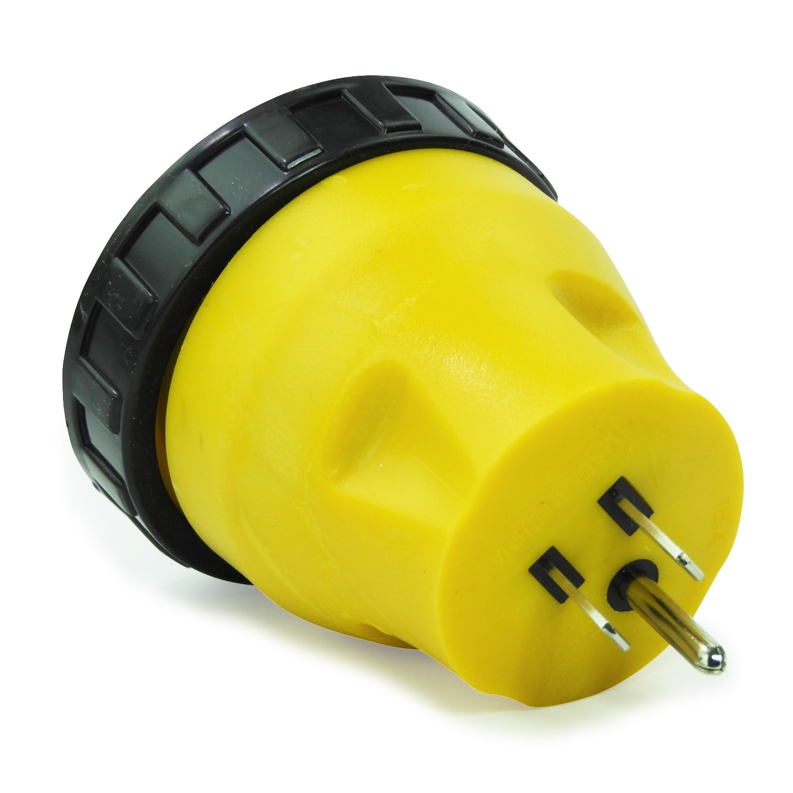 RV Power Cord Adapter 15 Amp Male to 50 Amp Twist Lock Female Trailer Motorhome