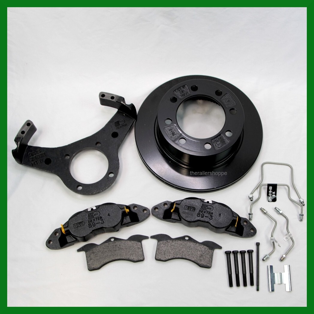 Dexter 8K 13″ Rotor, Caliper, Brake Pads for 1 Trailer Disc Brake Wheel