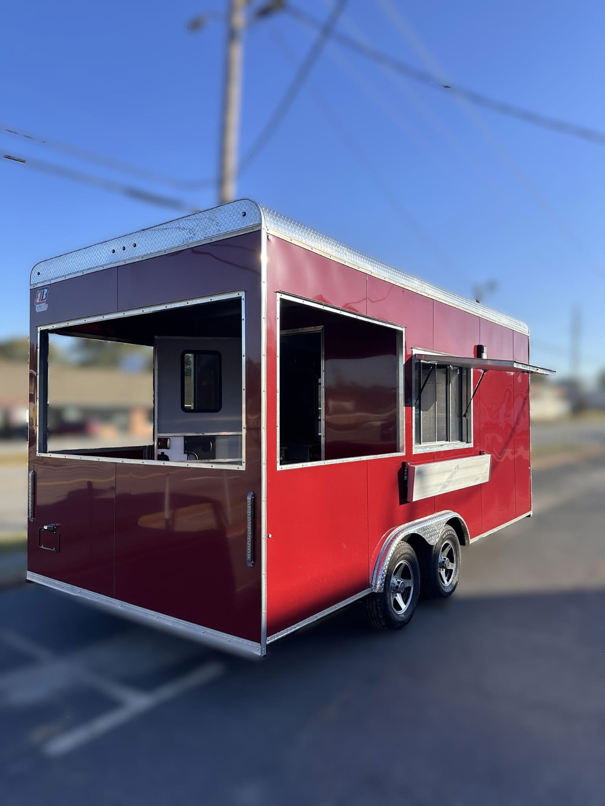 Quality Concession Trailer Serving Window size 33″ X 53″ “LIFETIME WARRANTY”!