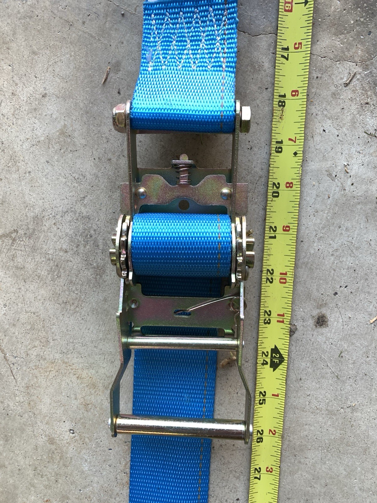 Ratcheting Tie-down Straps 7‘4”