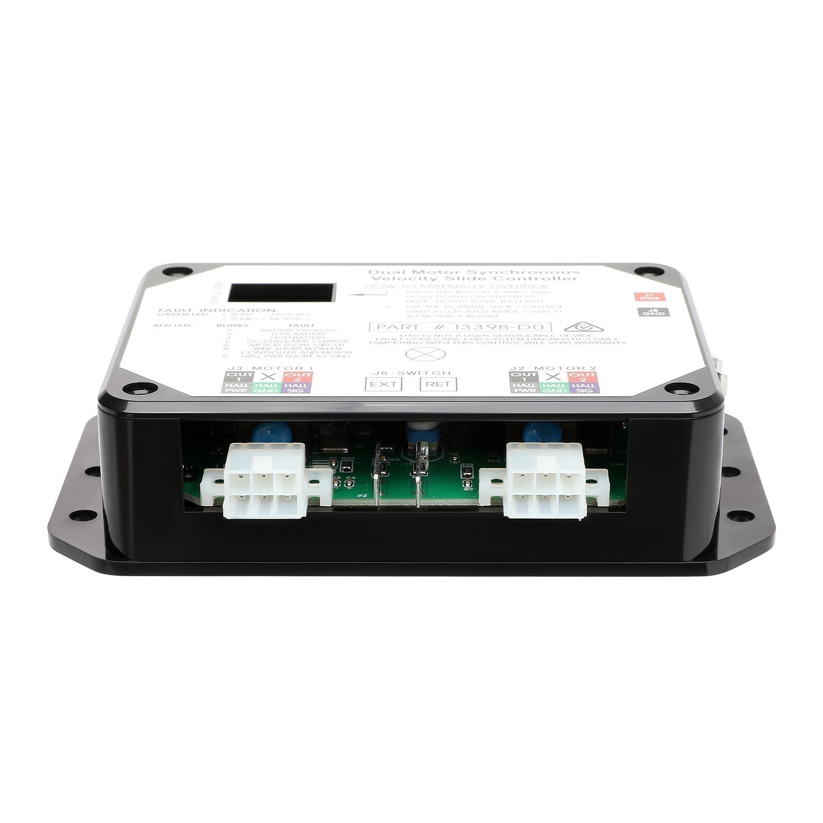 13398-D0 Dual Motor Slide Controller RV Accessories Geartronics Brand