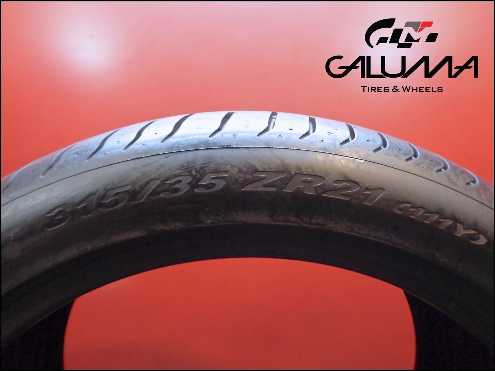 1 ONE TIRE LikeNEW Pirelli 315/35/21 P Zero 101Y OEM Porsche #51010