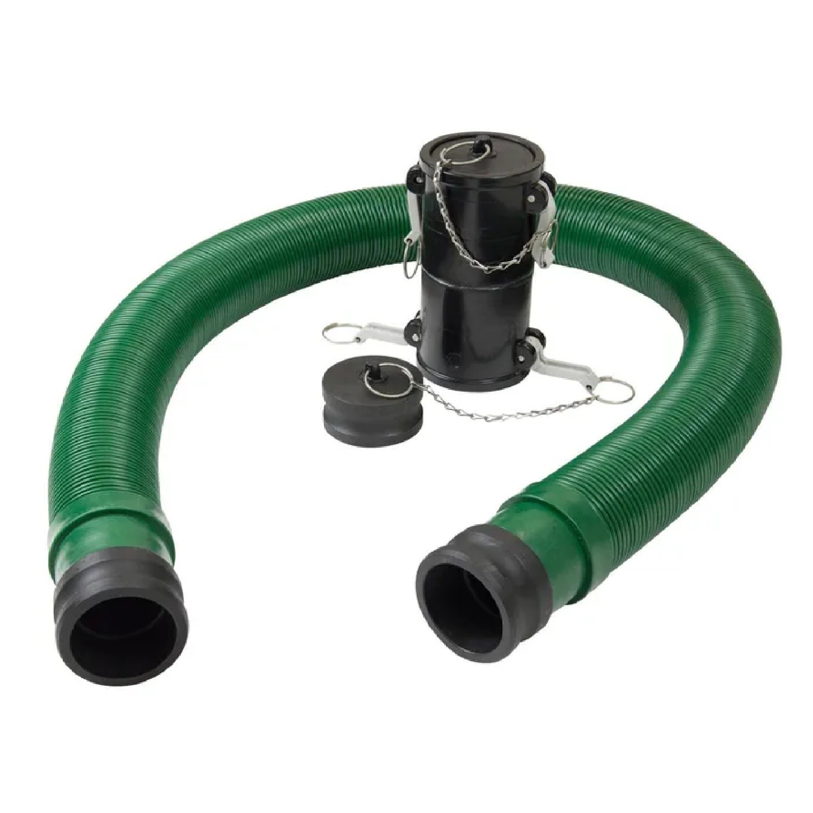 Lippert Green 20′ Vinyl Extension Hose Kit for Waste Master Sewer Hoses