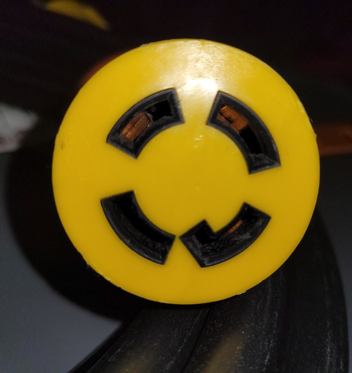 PREOWNED 4-Prong 15 Feet 30 Amp Generator Cord, 3126867, 10 Gauge Heavy Duty