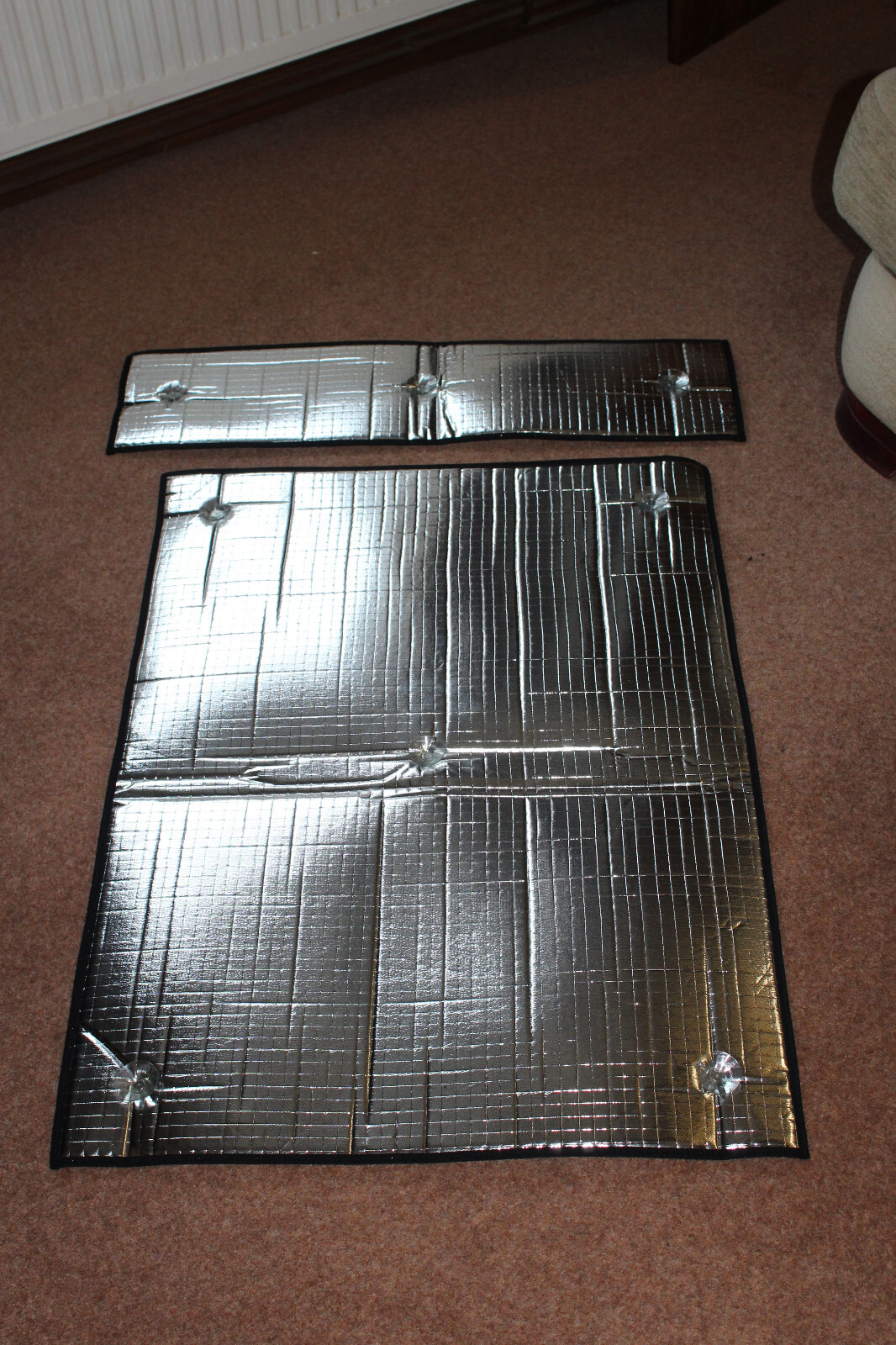 Boat Thermal Insulation Screens – made to measure any shape or size from £10