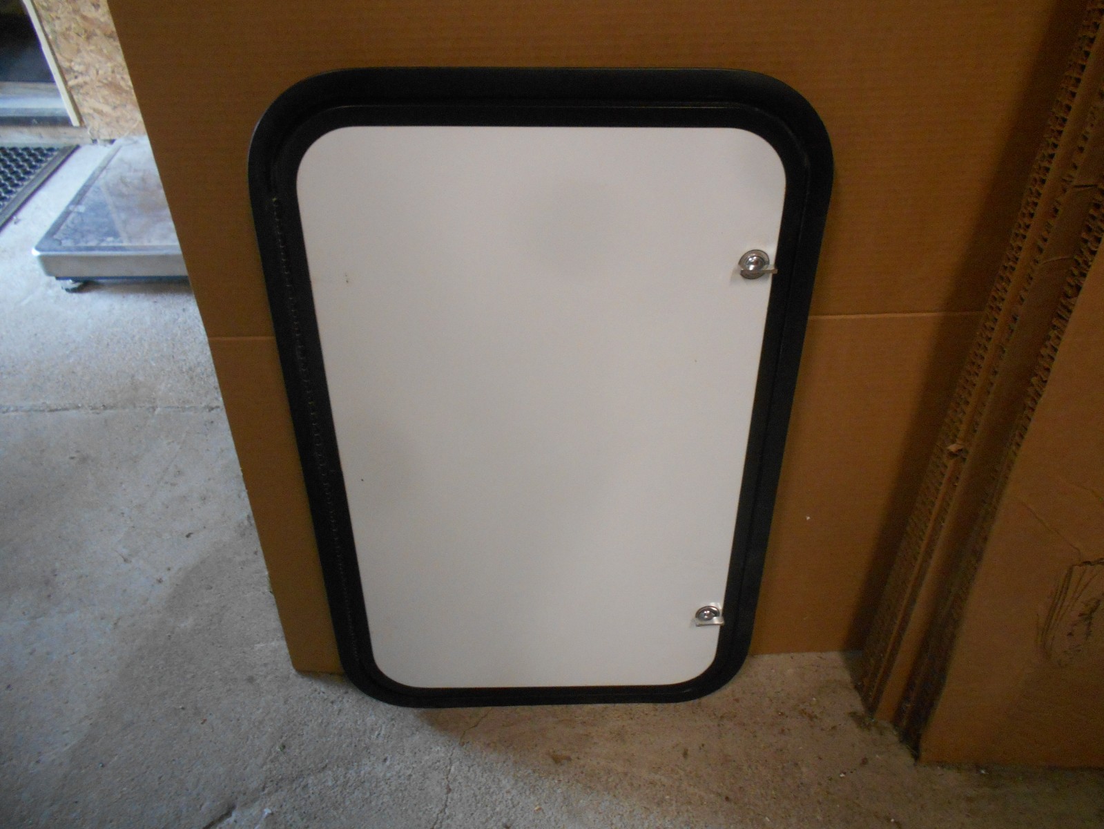 *30″ X 19″ HATCH BAGGAGE CARGO COMPART STORAGE DOOR RV WHITE FREE SHIP