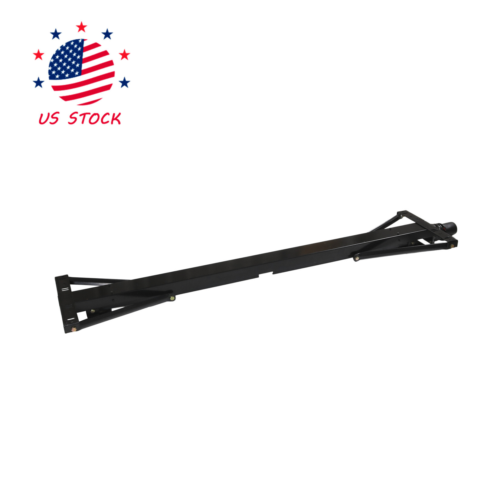 Universal Rear Trailer Stabilizer Jack Stand Stabilizer Jack Kit 298707, Black
