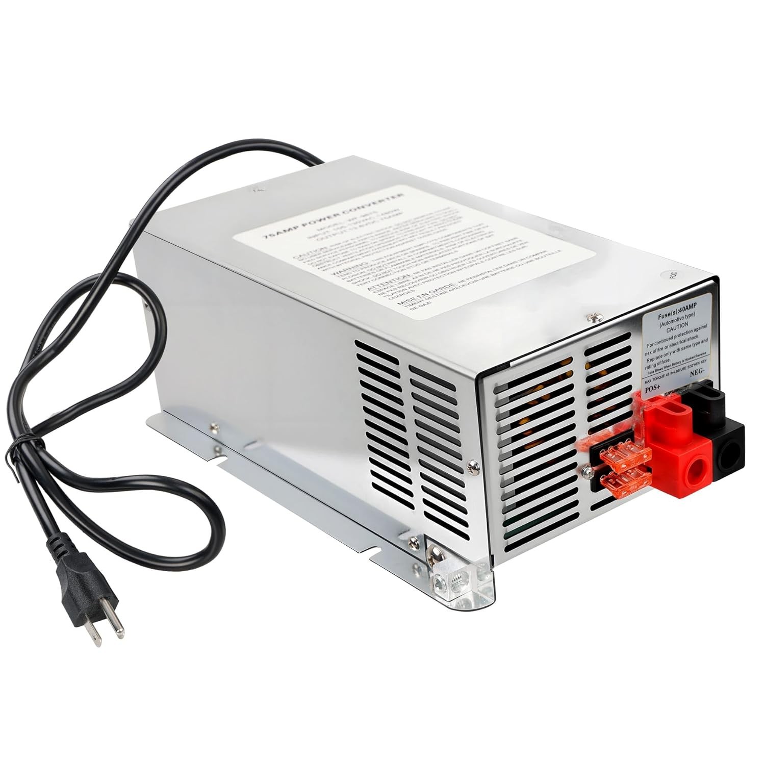 WF-9875 WF-9875-AD-CB 75 Amp Power Converter Charger RV Trailer Camper WF-9800