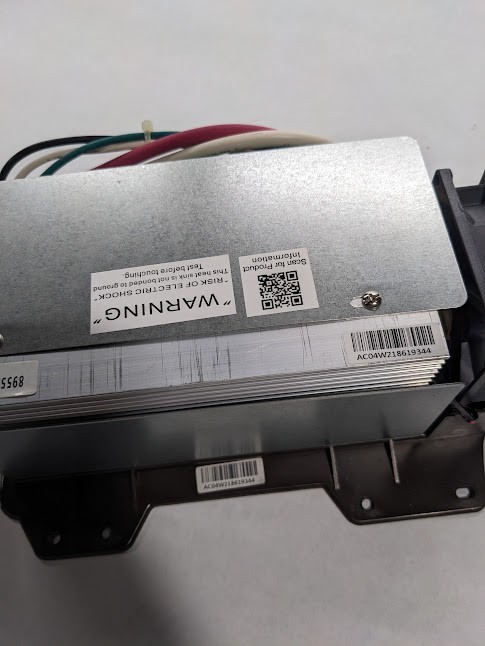WFCO REPLACEMENT POWER CENTER CONVERTER WF-8955-AD-MBA {WHSE6.6A}