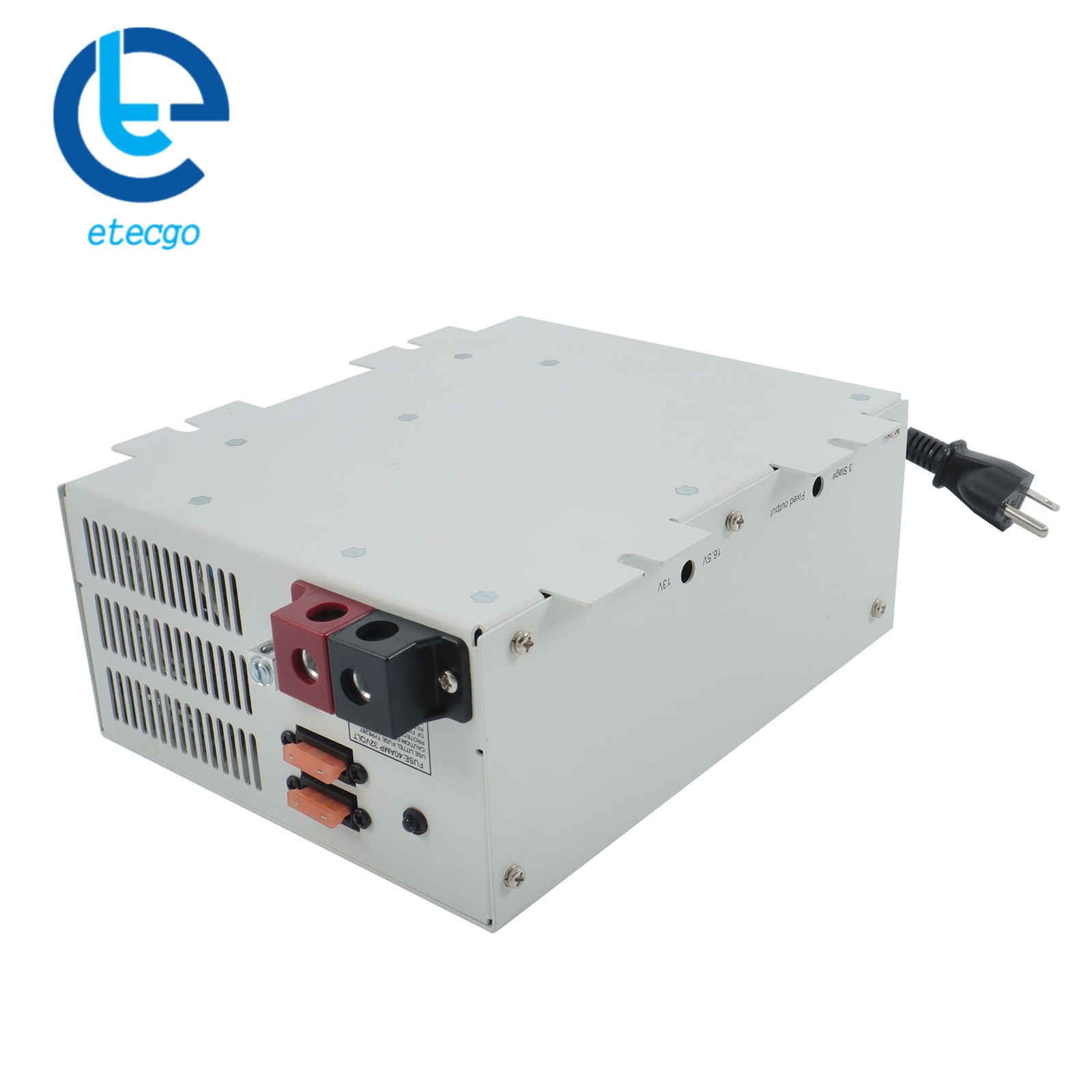 12 Volts 60 AMP Power Converter Battery Charger & LED Light