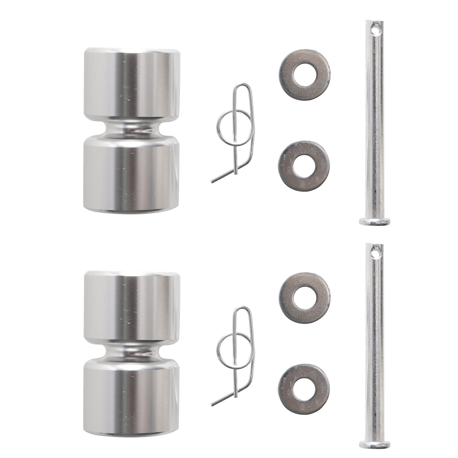 Aluminum Alloy 2Pcs Roller For Gorilla Lift Utility Trailer Tailgate Lift Assist