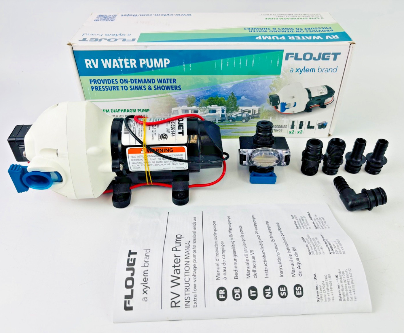 Flojet Booster Pump, 3 gpm R3526144D PRE OWEND