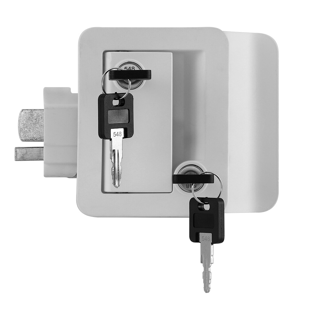 Universal RV Entry Door Lock w/ Paddle Deadbolt RV Door Latch Handle Replacement