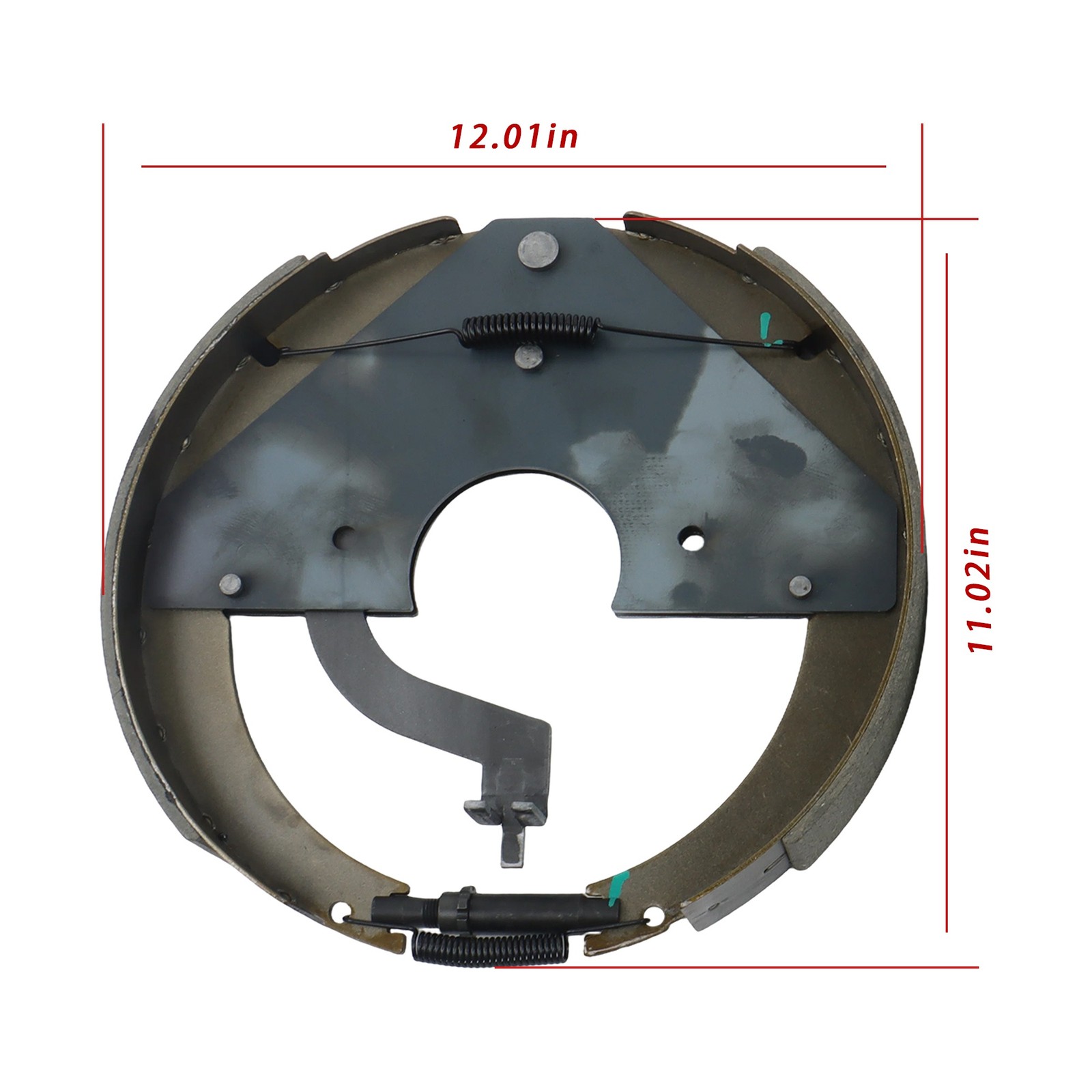 LABLT Mobile Home Trailer Brake Assy Pair Left Right 3.15″ Center Bore 12″ x 2″
