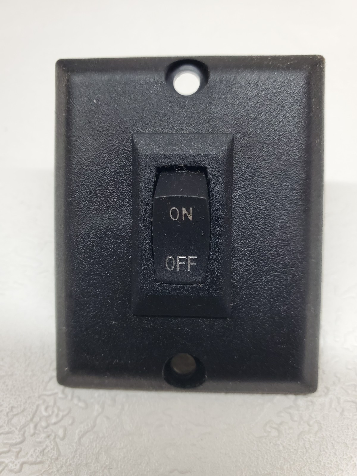 RV 12 VOLT BLACK WALL LIGHT SWITCH TRAILER CAMPER VAN