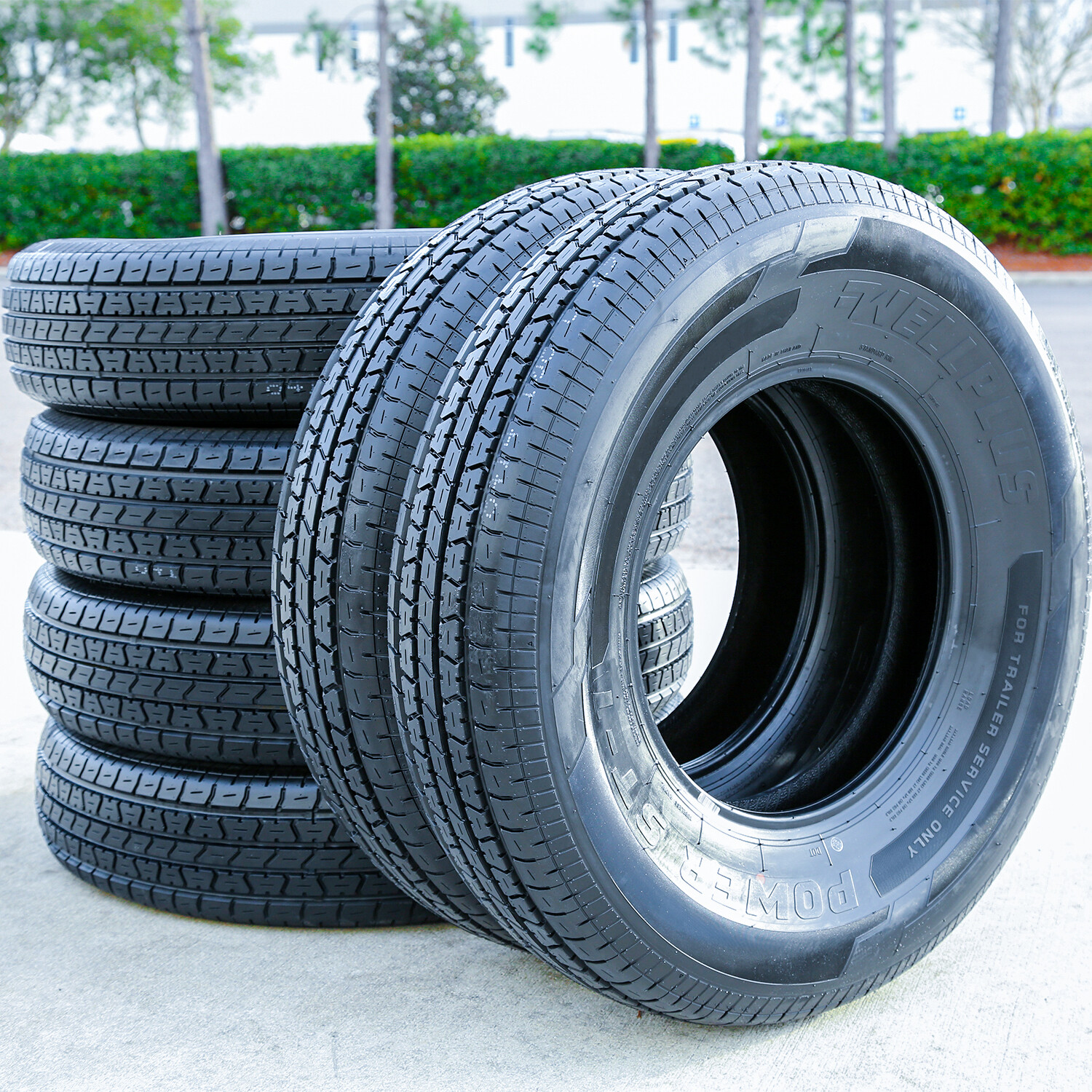 6 Tires WellPlus Power ST-1 Semi-Steel ST 235/85R16 Load E 10 Ply Trailer