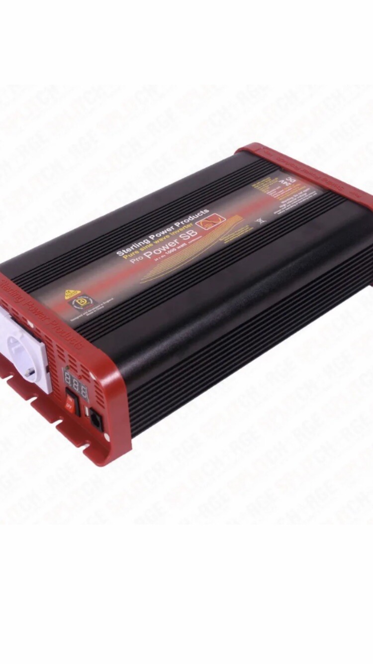 Sterling Power SIB121000 – Pro Power SB 12v, 1000w Pure Sine Wave Inverter