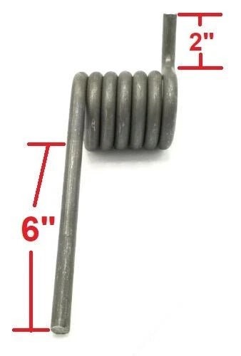 PAIR Replacement Ramp Spring for 1.5″ Shaft Rod on Equipment Implement Trailer