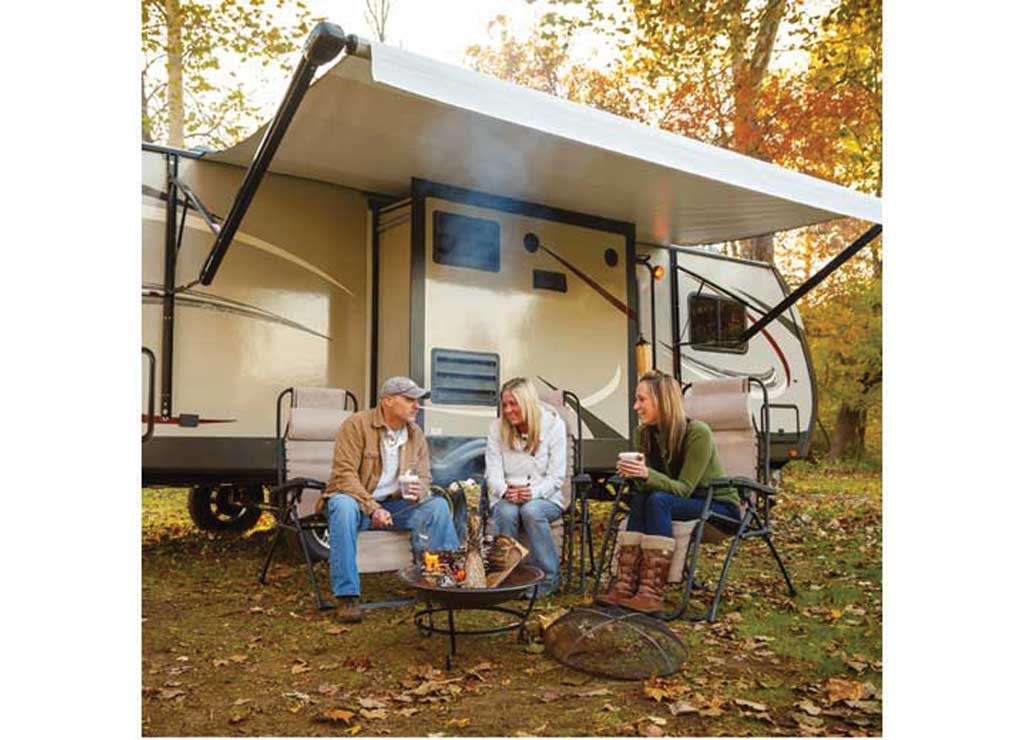 Lippert 432682 Radius Manual RV Step – 24″ Wide Double 8″ Step
