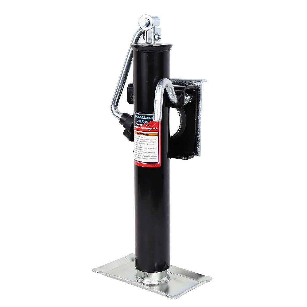 Swivel Bolt-on Trailer Tongue Jack Stand 10″ Lift HEAVY DUTY 2000Lbs RV Camper