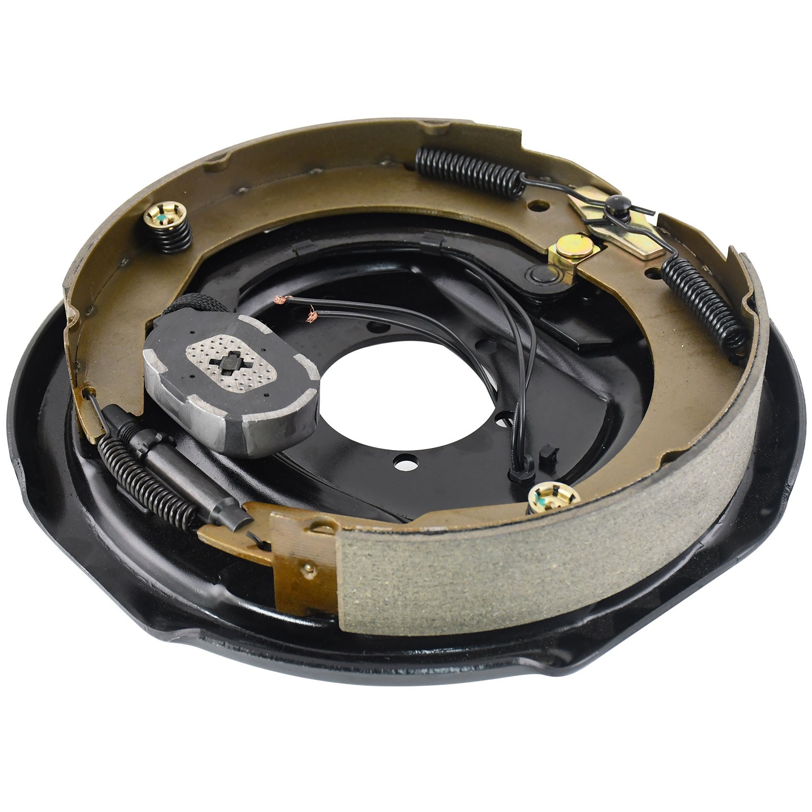 New 8 on 6.5″ Trailer Hub Drum Kits with 12″x2″ Brakes for 7000lb 12×2 Axle