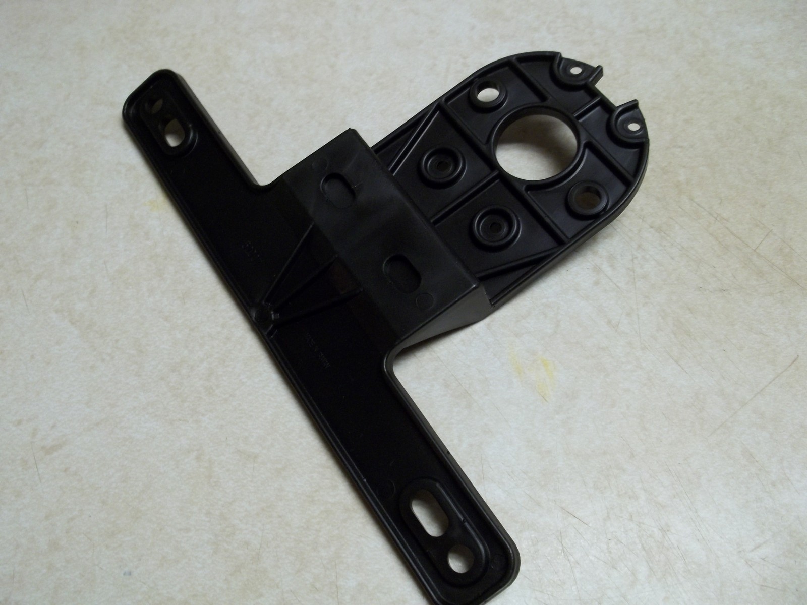 Trailer Truck License Plate Bracket POLY Black FREE SHIPPING!!