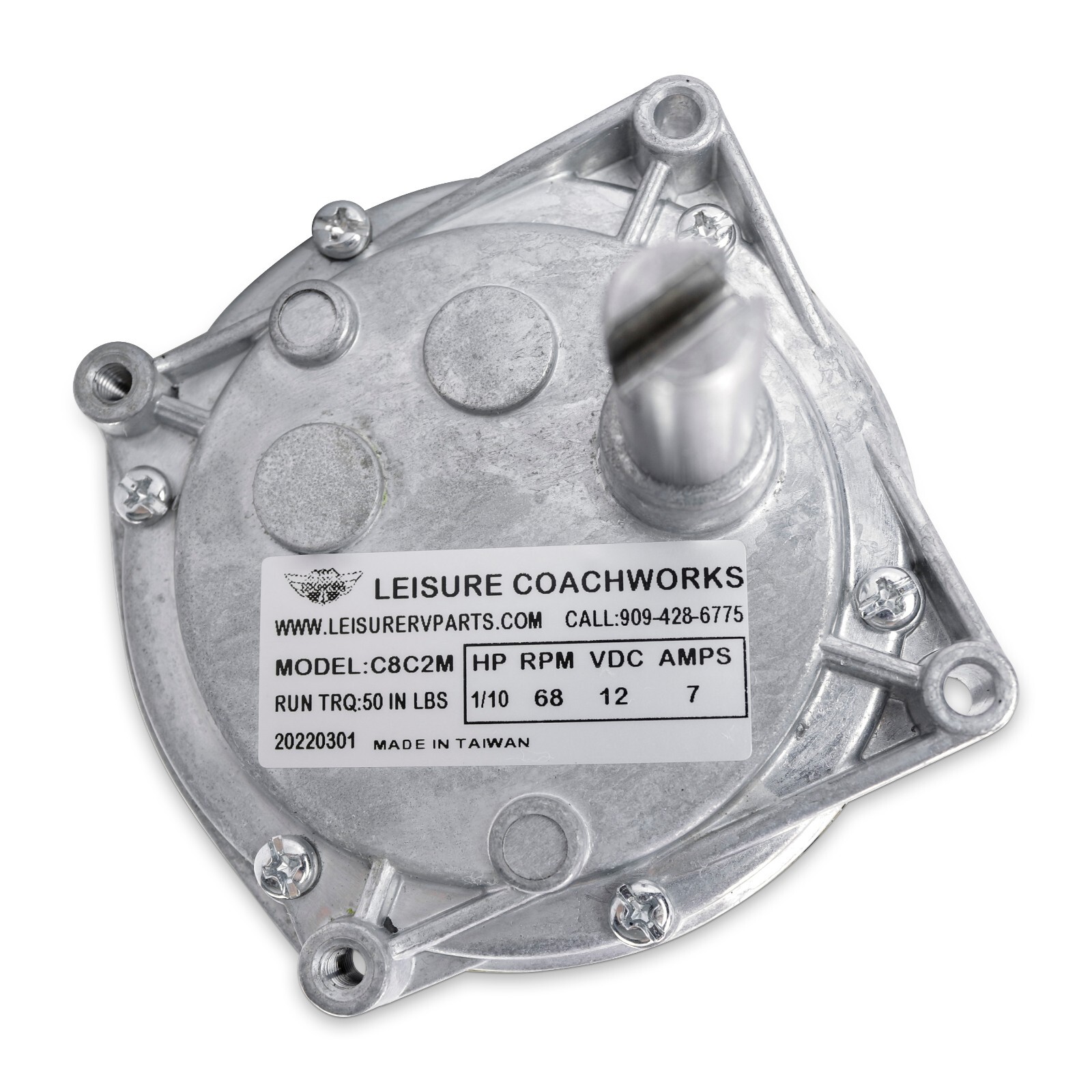 Leisure Coachworks 138445 Klauber Replacement C-800 Motor New