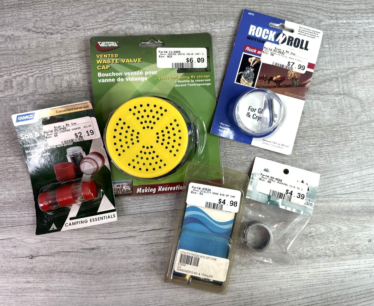 Lot of Various RV Camper Parts & Accessories New in Packages