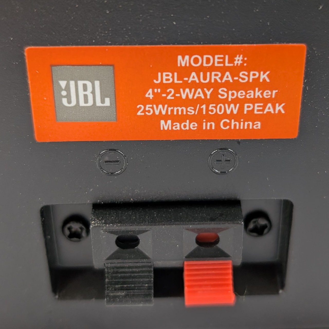4″ JBL Aura In Wall Speaker 2 Way Replacement RV Camper Trailer JBL-AURA-SPK