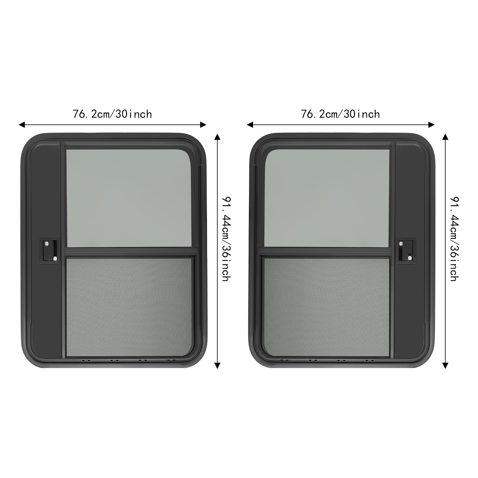 30″W x 36″H RV Camper Teardrop Trailer Door (Left/Right) – Easy Access Entry