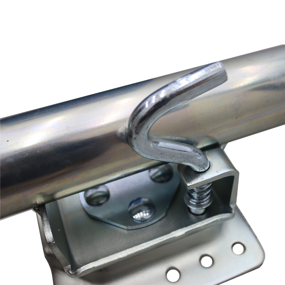 8″ Wheel Rv Trailer Jack Loading 1500lbs Stroke 9.8″ Mounting Screws Jack Stand