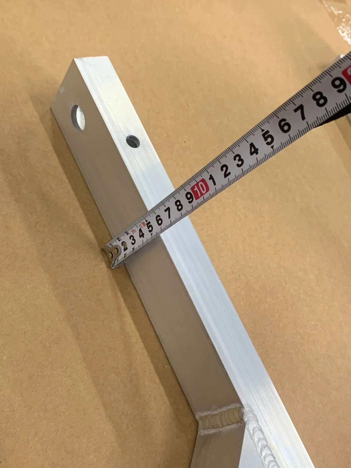 U.S Warehouse Fits Ladder Rack for Trailer,Side Mount Heavy Steel Ladder Rack