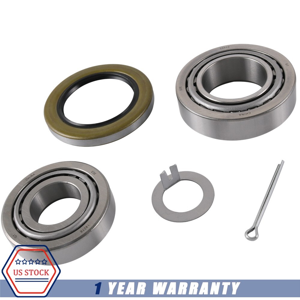 4 Set 25580 14125A Trailer Hub Wheel Precision Bearing Kit NEW For 5200-7000 Lb