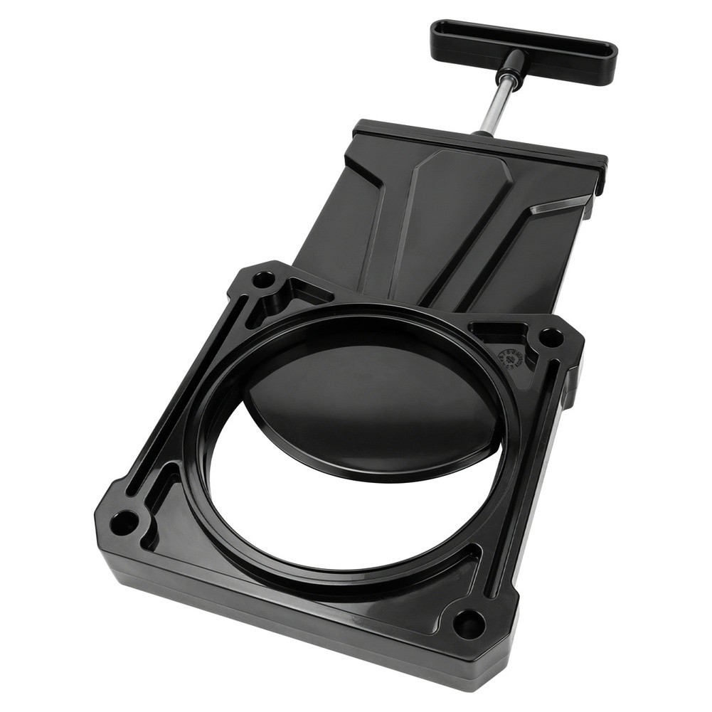 RV Sewer Drain Valve with 3 Inch Transparent Extension Tube and Leakproof Seal