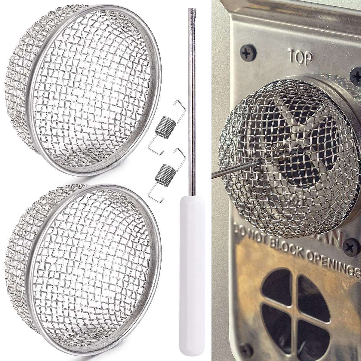 RV Furnace and Water Heater Vent Screen 2.8″Circular – Rust-Resistant & Reliable