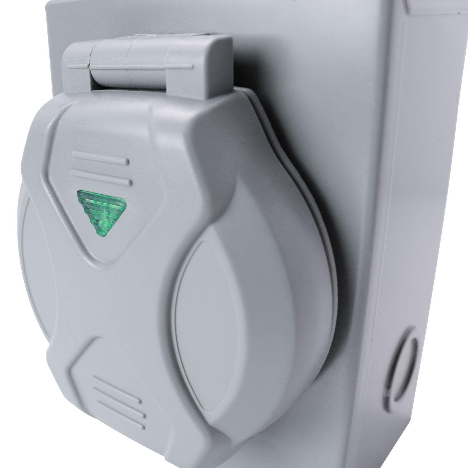 NEW 30 Amp Power Inlet Box NEMA L14-30P LED Indicator Flip Cover 7500 Watt