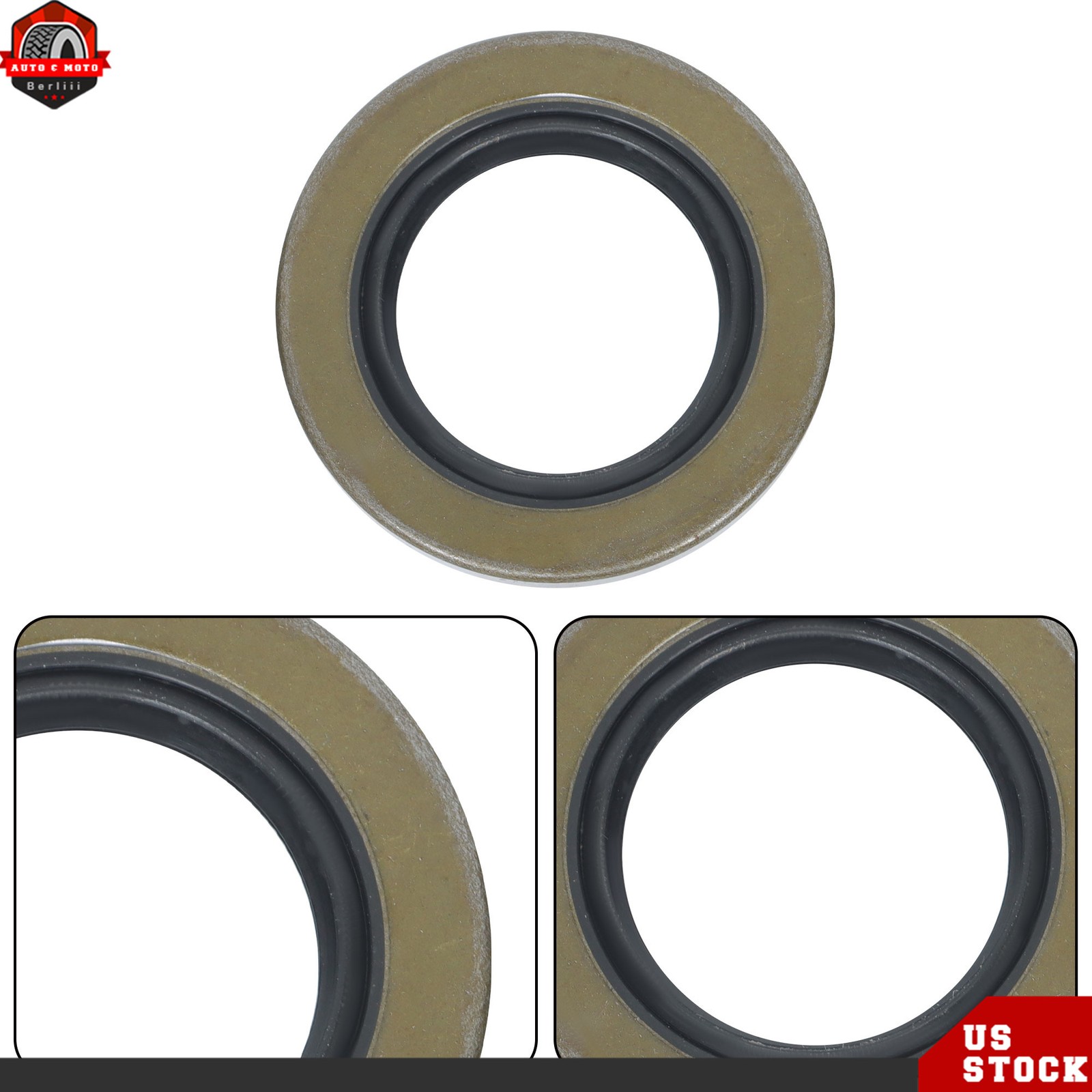 Pack of 4 Trailer Bearing Kits L44649/L44610 For 1-1/16″ 2000 Lbs Trailer Axle
