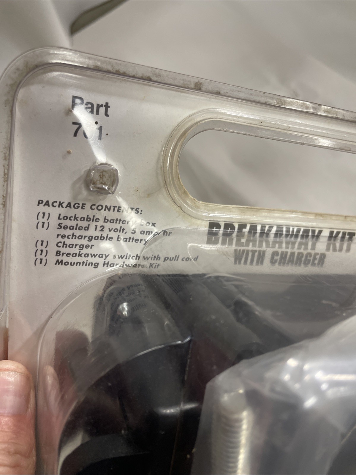 Trailer Breakaway Kit with Charger Carry-On Trailer Part# 701 -NEW OLD STOCK