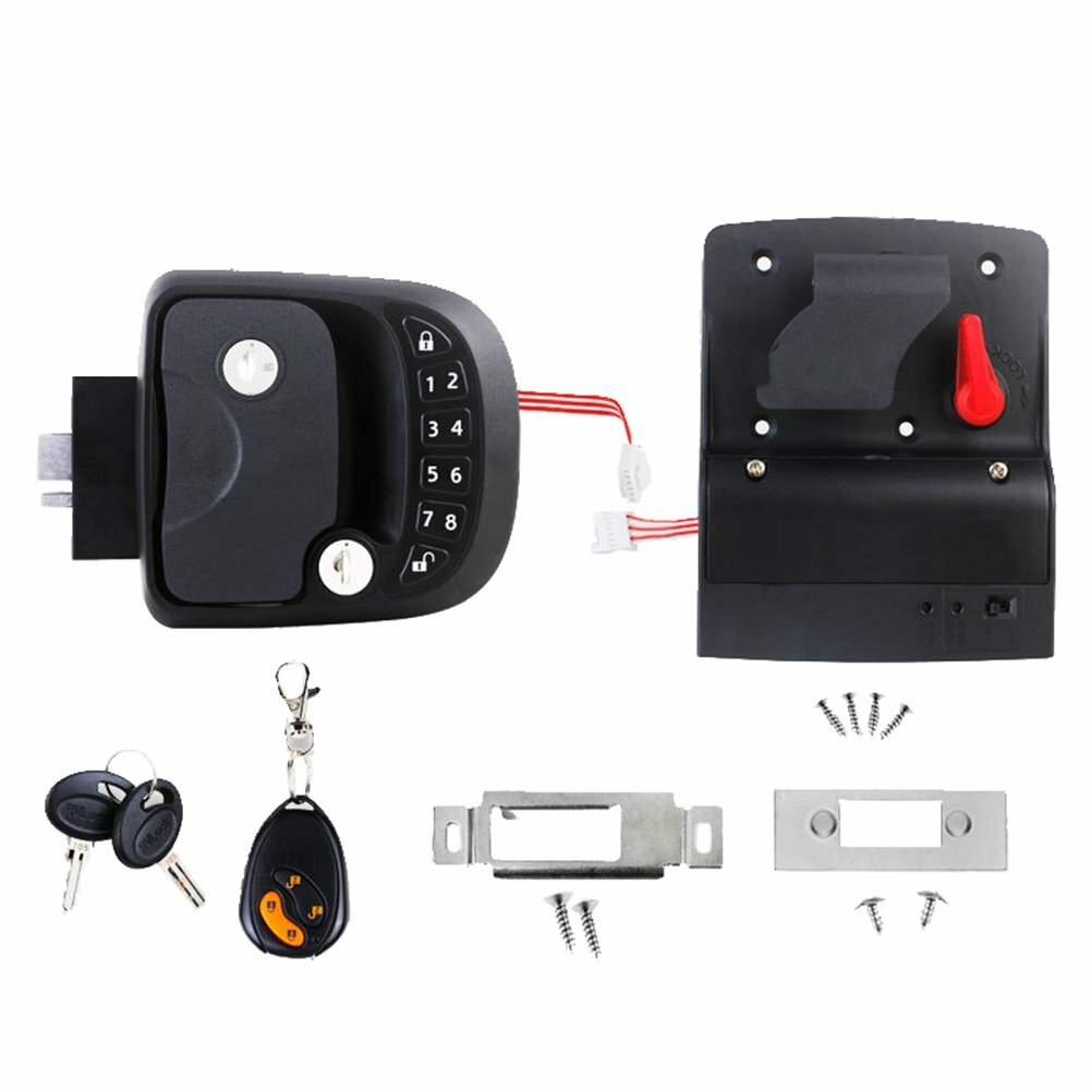 Keyless Entry Door Lock Latch Handle Knob Deadbolt For RV Camper Trailer US Fast