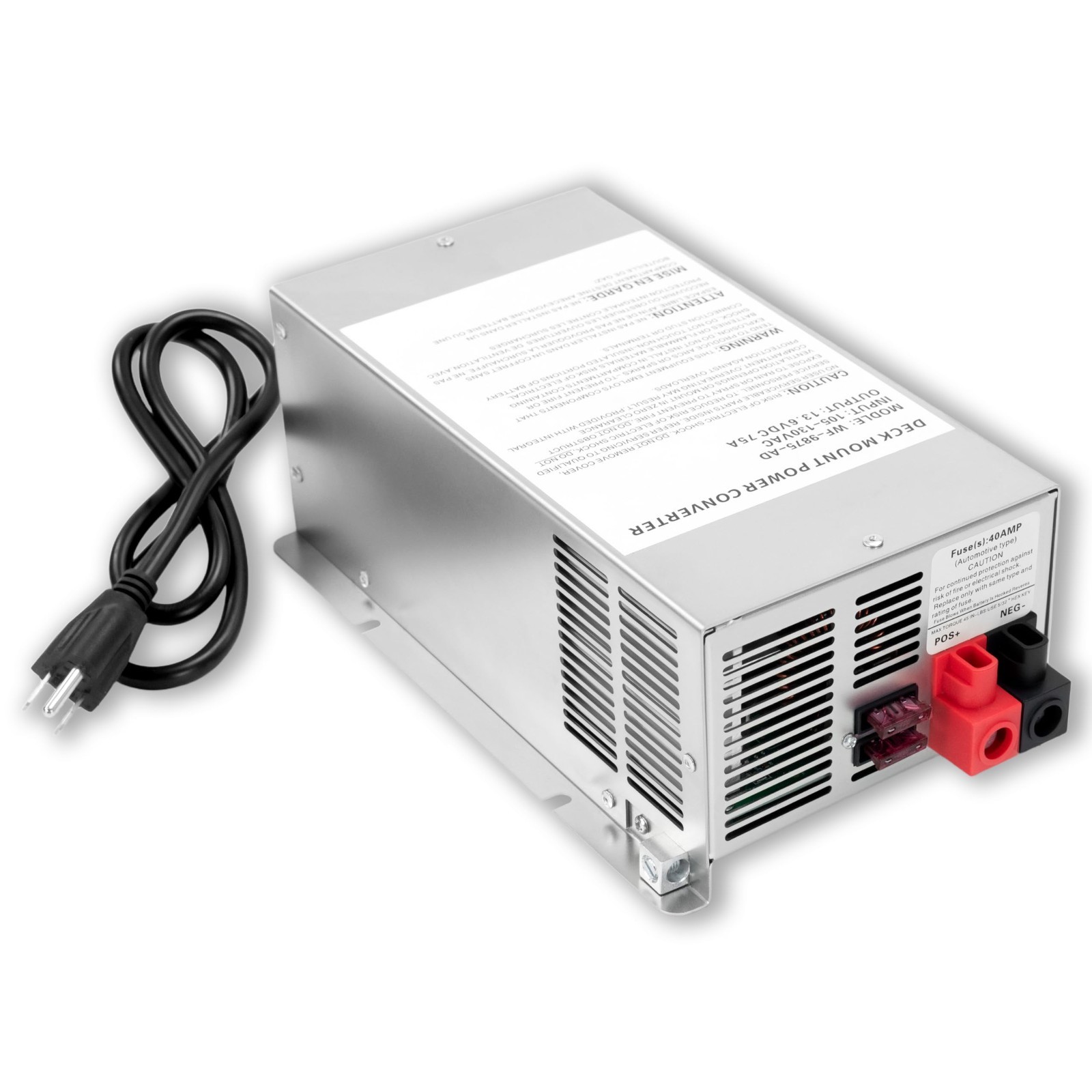𝐔𝐩𝐠𝐫𝐚𝐝𝐞 WF-9875-AD 75 Amp RV Power Converter Charger, Replace for RV Camp