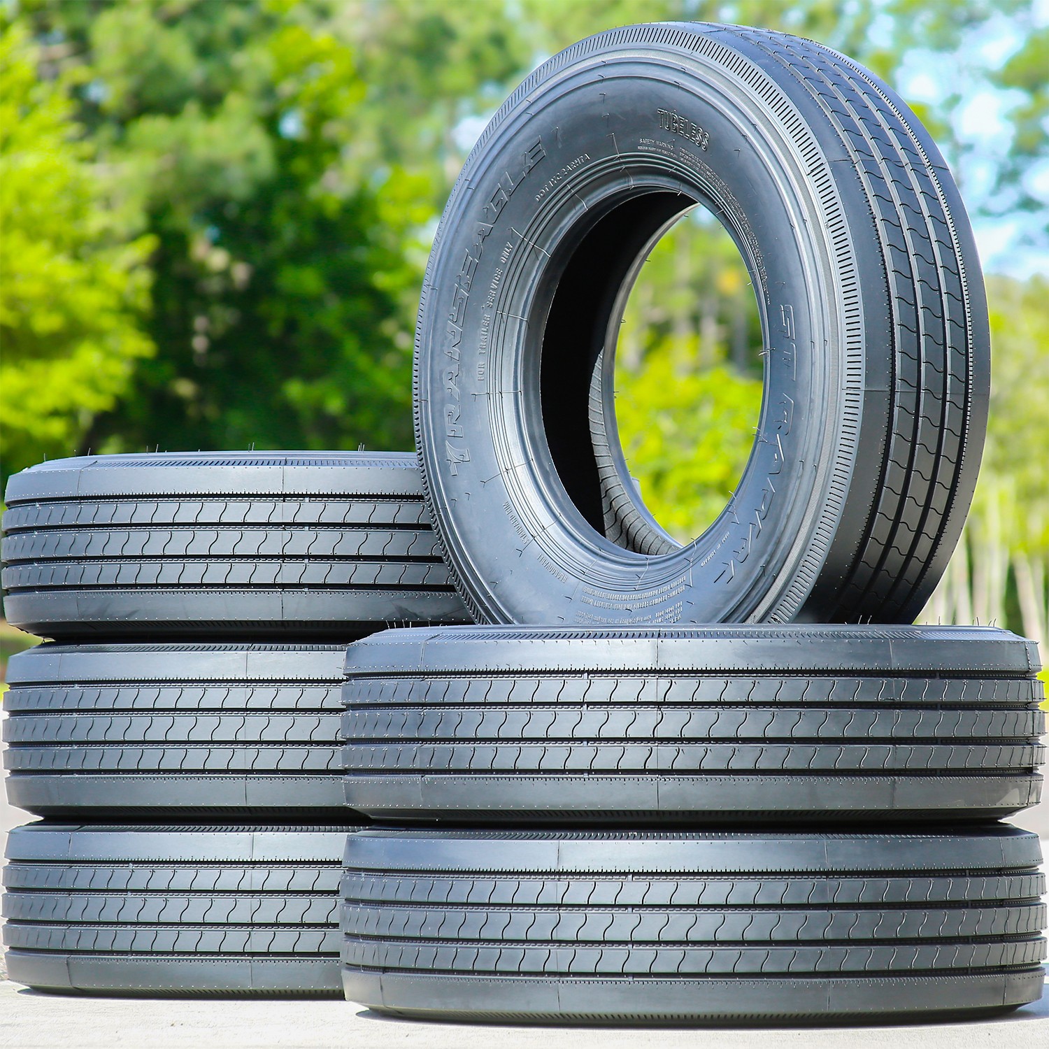 4 Tires Transeagle ST Radial Semi-Steel ST 205/90R15 Load E 10 Ply Trailer