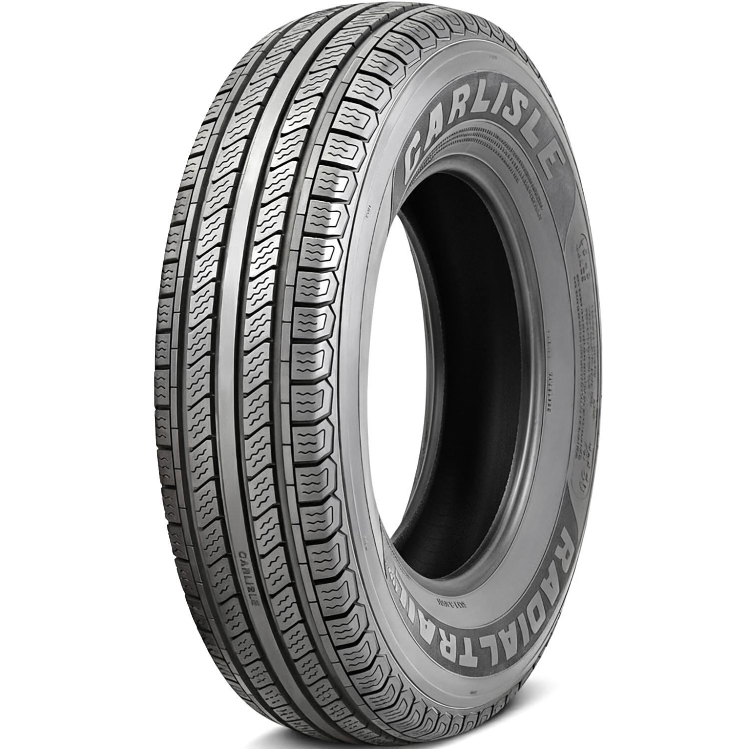 2 Tires ST 235/80R16 125M F 12 Ply Carlisle (Carlstar) Radial Trail HD Trailer