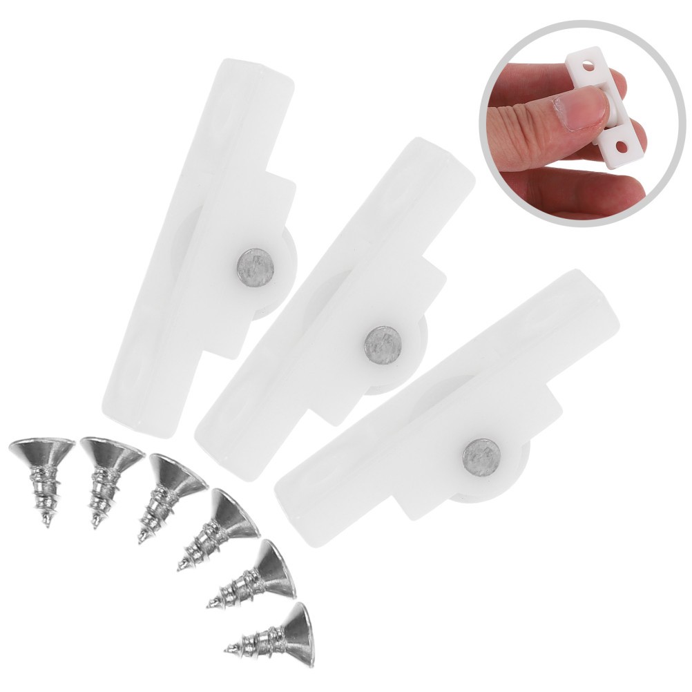 12 Pcs Upright Freezer Rollers Sliding Door Appliance Wheels Casters