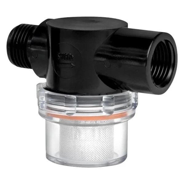 SHURflo 50-Mesh Pump Filter 1/2″ NPS Male to 1/2″ NPS Male